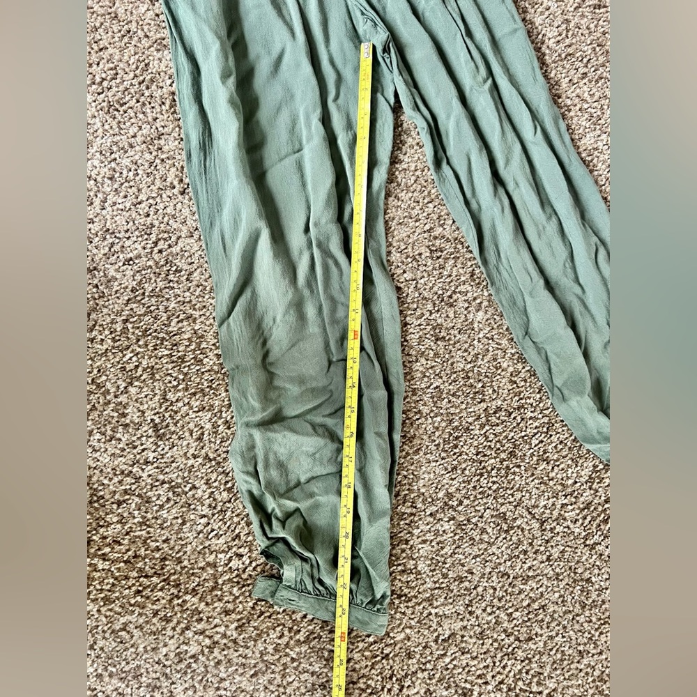 Strapless bandeau jumpsuit - Sage green - Spicy girl 🌶️ brand - size M - Picture 8 of 8